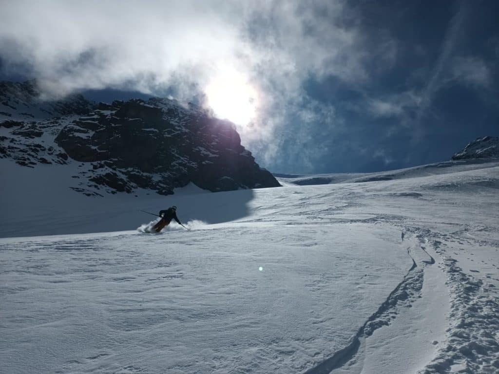 ski Domes de miage - Mathias Dunand - Guides Saint Gervais Les Contamines - 2025 (1)