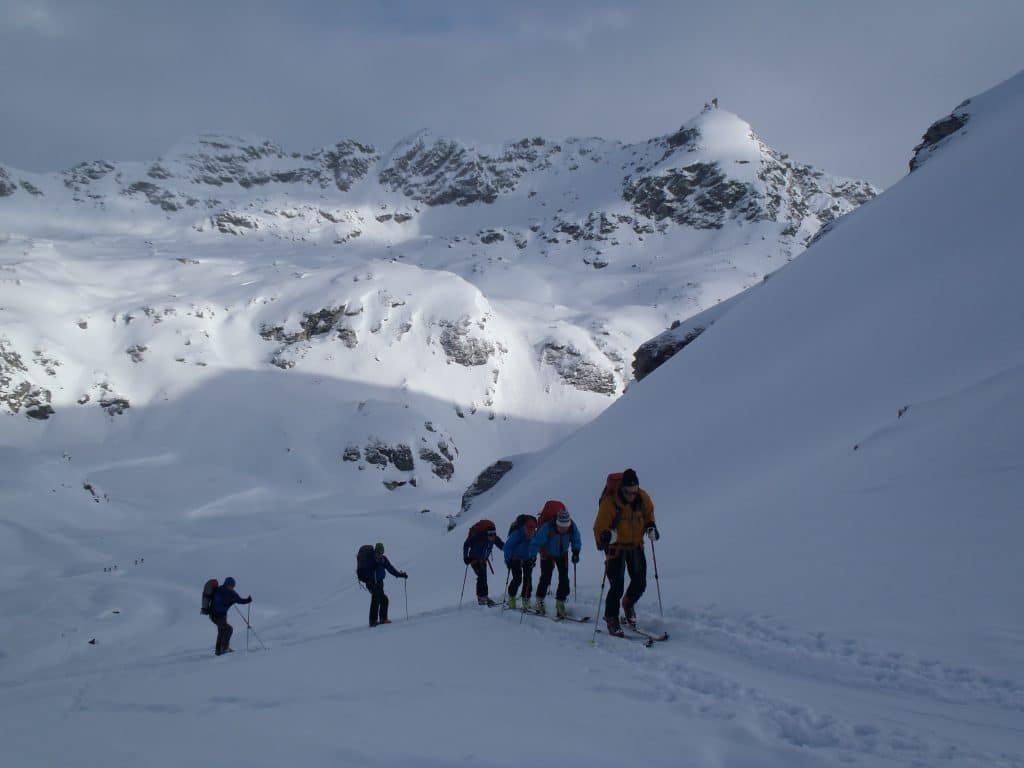 ski de rando sur Chamonix Zermatt