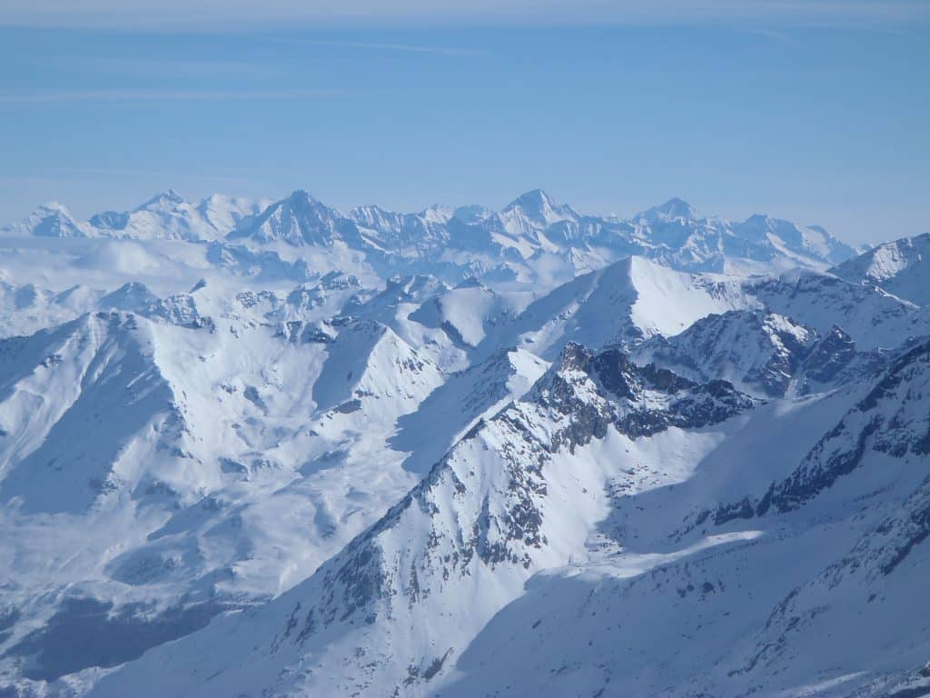 Paysage glaciaire du haut Valais