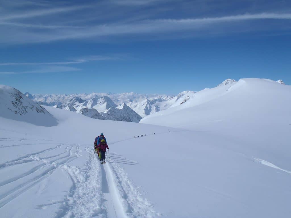 derniere monté pour rejoindre Tête Blanche
